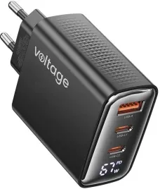 ladowarka-sieciowa-gan-67w-voltage-z-usb-c-pd-i-led-display