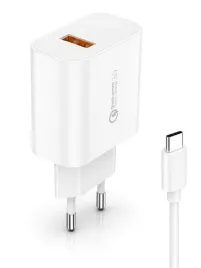 mocna-szybka-ladowarka-sieciowa-18w-usb-qc3-0-eu46-kabel-usb-c-biala