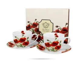 2-filizanki-280-ml-ze-spodkami-classic-poppies-duo