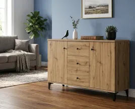 komoda-do-salonu-nowoczesna-120-cm-3x-szuflady-dab-artisan