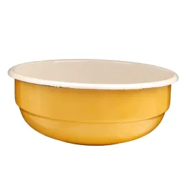 miska-emaliowana-20-cm-2l-zolta-do-kuchni-klasyczna-retro-do-warzyw