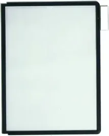 panele-informacyjne-durable-sherpa-a4-czarne-5-sztuk