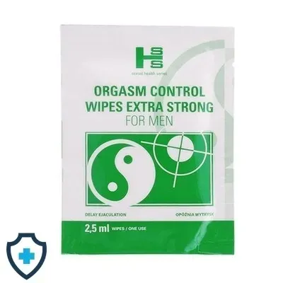 Chusteczki Orgasm Control - Natychmiastowa kontrola nad przyjemnością
