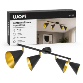 lampa-sufitowa-loft-gloria-4xe14-antracyt-zlota-wofi-industrialna-salon