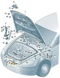 linka-ciegno-maski-przod-vw-phaeton-oryginal-stan-nowy