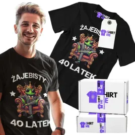 prezent-na-40-urodziny-koszulka-z-nadrukiem-tshirt-meski-zajebisty-40-latek