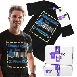 prezent-na-40-urodziny-koszulka-z-nadrukiem-tshirt-meski-zmiana-kodu-na-4