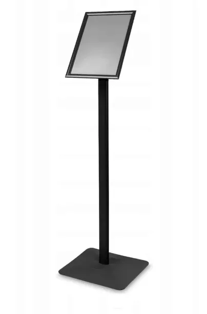 STOJAK INFORMACYJNY A3 POTYKACZ OWZ Menu Board CZARNY SUPER!!! PION/POZIOM