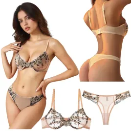 seksowny-bezowy-komplet-bielizny-z-haftem-biustonosz-stringi-rozmiar-xl