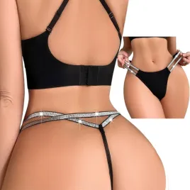 czarne-stringi-damskie-z-podwojna-srebrna-gumka-rozmiar-xl