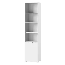 regal-nowoczesny-szynaka-meble-selene-216x50x35-cm-bialy-plyta-laminowana