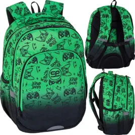plecak-szkolny-prime-pro-game-over-gradient-green-dla-chlopca-coolpack