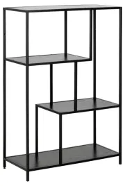 regal-loft-actona-seaford-czarny-metalowy-matowy-114-cm-4-polki
