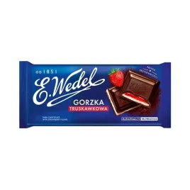 e-wedel-czekolada-gorzka-z-nadzieniem-truskawkowym-100-g
