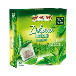 big-active-herbata-zielona-pure-green-40-torebek