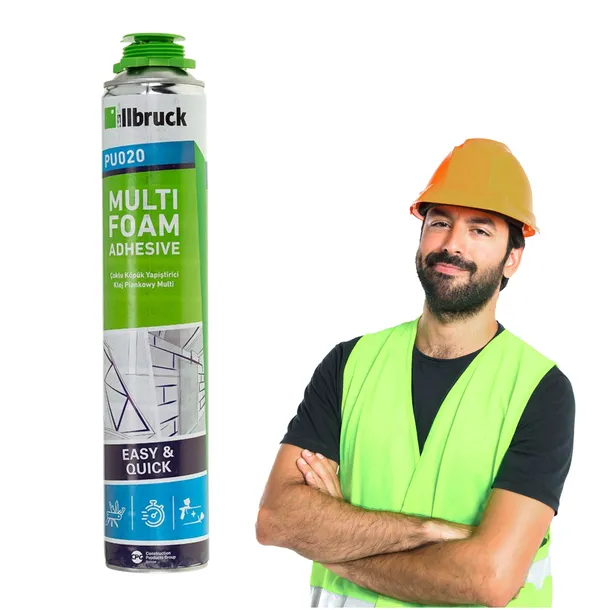 ILLBRUCK PU020 MULTI Klej Poliuretanowy Piana do Schodów Karton 12 Sztuk