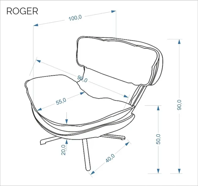 fotel-roger-brazowy-stan-nowy