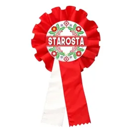 kotylion-dozynki-starosta-bialo-czerwony