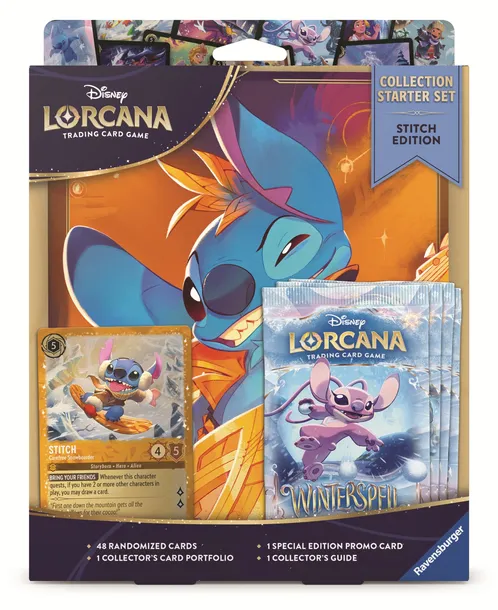 DISNEY LORCANA TCG COLLECTION STARTER SET STITCH EDITION ENGLISH EDITION