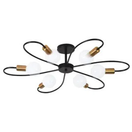 dekoracyjna-lampa-sufitowa-czarna-zlota-glamour-metal-6-punktow-swiatla-e27