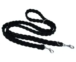 przepinana-smycz-dla-psa-recznie-pleciona-z-linki-champion-240cm-czarna