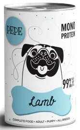 monobialkowa-karma-wysokomiesna-dla-psa-paka-zwierzaka-99percent-jagniecina-400g
