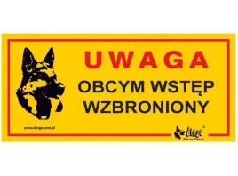 metalowa-tabliczka-ostrzegajaca-o-psie-dingo-uwaga-obcym-wstep-wzbroniony