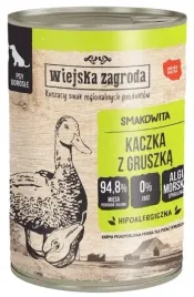 zdrowa-karma-dla-psa-bez-glutenu-i-gmo-wiejska-zagroda-kaczka-gruszka-400g