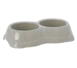 miska-dla-psa-lub-kota-podwojna-antyposlizgowa-yarro-smarty-bezowa-2x330ml