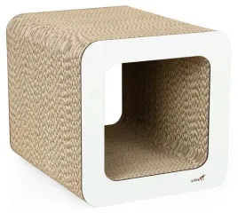 wytrzymaly-drapak-z-funkcja-legowiska-dla-kota-gattino-felek-bialy-38cm