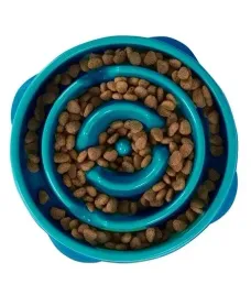 miska-dla-psa-spowalniajaca-jedzenie-outwardhound-fun-feeder-mini-turkusowa