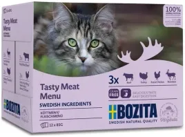 bezzbozowa-karma-dla-kota-w-sosie-bozita-mix-miesnych-saszetek-12x85g