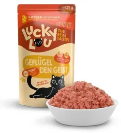 zdrowa-karma-dla-kota-bez-zboz-cukru-i-gmo-lucky-lou-drob-saszetka-125g