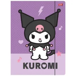 teczka-szkolna-z-gumka-a4-laminowana-st-majewski-krolik-violet-kuromi