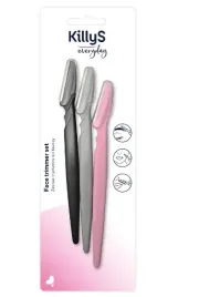 killys-face-trimmer-zestaw-trymerow-do-twarzy-3-sztuki