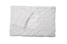 koldra-dla-dzieci-100x135-poduszka-40x60-botanica-tencel-biala-inter-widex
