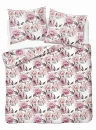posciel-z-perkalu-220x200-biala-w-rozowe-kwiaty-soft-garden