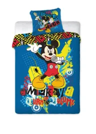 posciel-bawelniana-160x200-myszka-miki-mickey-mouse-mikrofon-faro