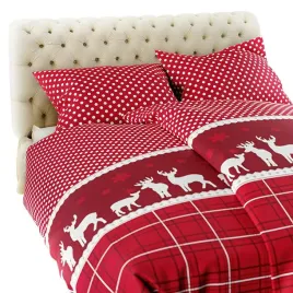 posciel-flanelowa-160x200-xmass-swiateczna-czerwona-renifery