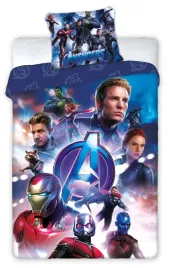 posciel-bawelniana-160x200-avengers-niebieska-poszewka-70x80