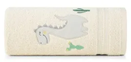 recznik-dzieciecy-50x90-baby-kremowy-dinozaur-450g-m2