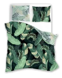 posciel-bawelniana-160x200-trendy-zielona-liscie-faro