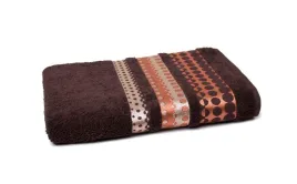 recznik-silver-70x140-brazowy-frotte-500-g-m2-faro