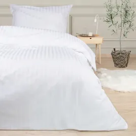 poszwa-hotelowa-220x200-biala-adamaszkowa-na-zakladke-paski-2-cm