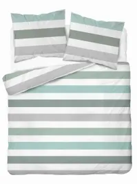 posciel-satynowa-220x200-biala-szara-zielona-pasy-home-satin