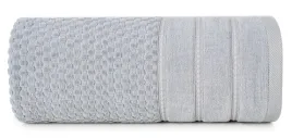 recznik-adore-50x90-srebrny-o-strukturze-krateczki-500-g-m2