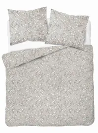 posciel-satynowa-220x200-bezowa-szara-jasna-liscie-drobne-home-satin