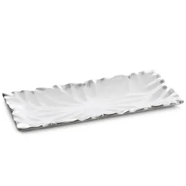 patera-ceramiczna-28x13x3-nira-biala-srebrna