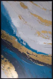 obraz-60x90-szary-niebieski-abstrakcja