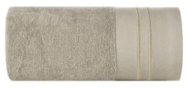 recznik-olivia-50x90-bezowy-zdobiony-haftem-500-g-m2